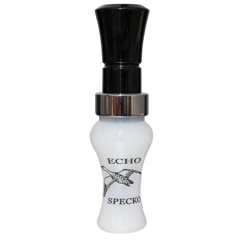 Echo Acrylic Specko Single Reed Goose Call in Pearl Black Color